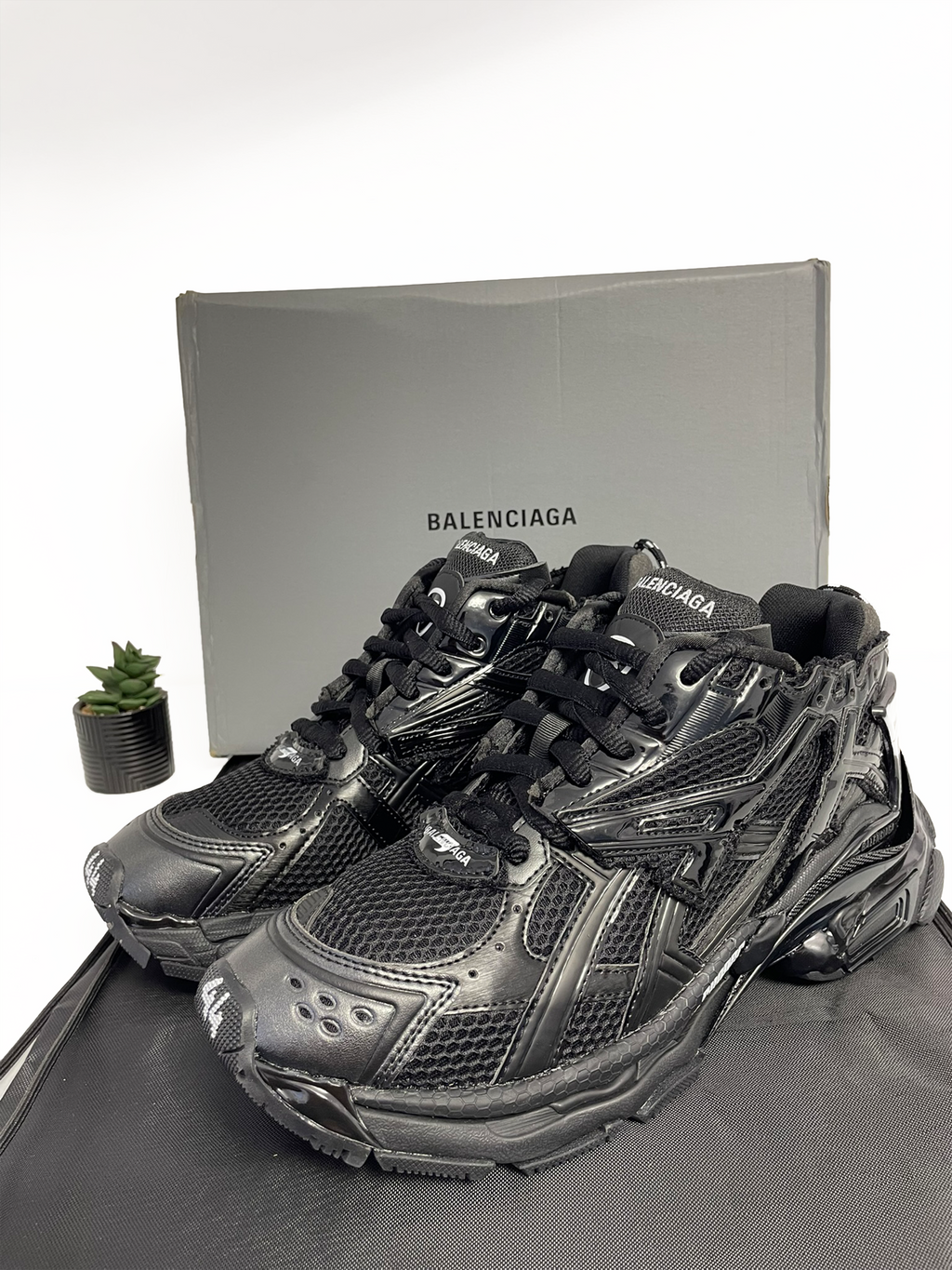 Balenciaga Runner in Black - Luxury Streetwear Footwear | SNKRSWC
