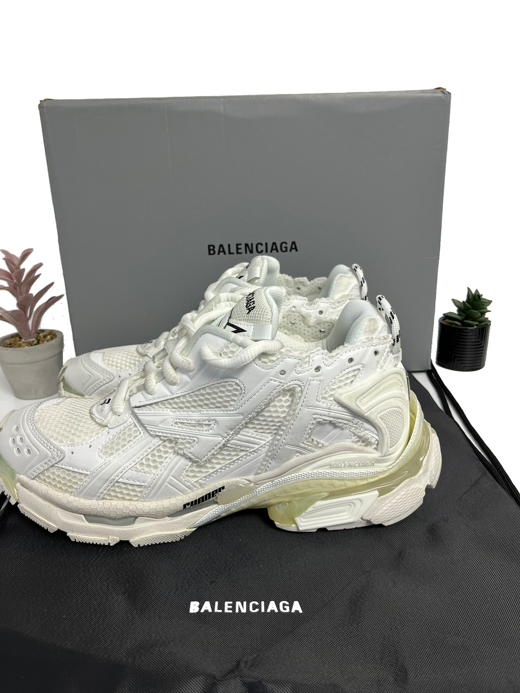 Balenciaga Runner White