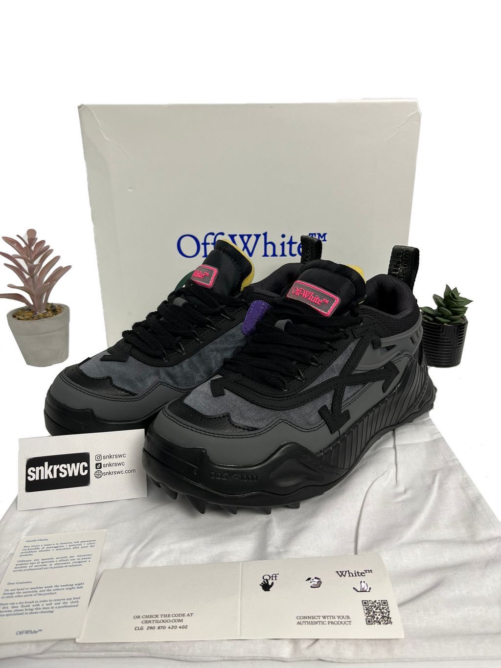 Off White Odsy-1000 Black