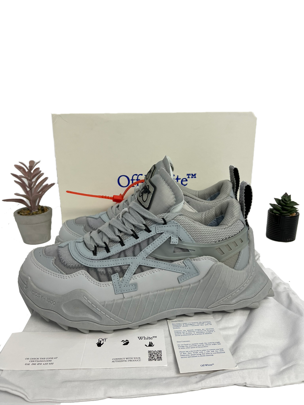 Off White Odsy-1000 Grey