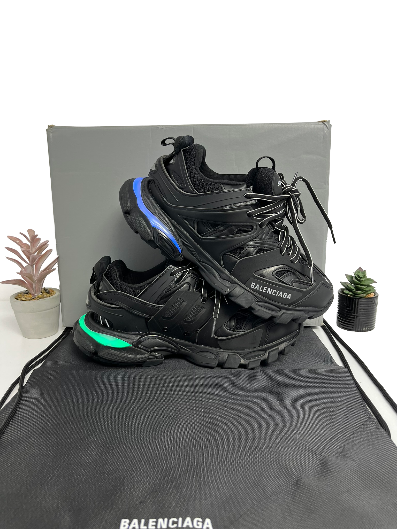 Balenciaga Track Black Led