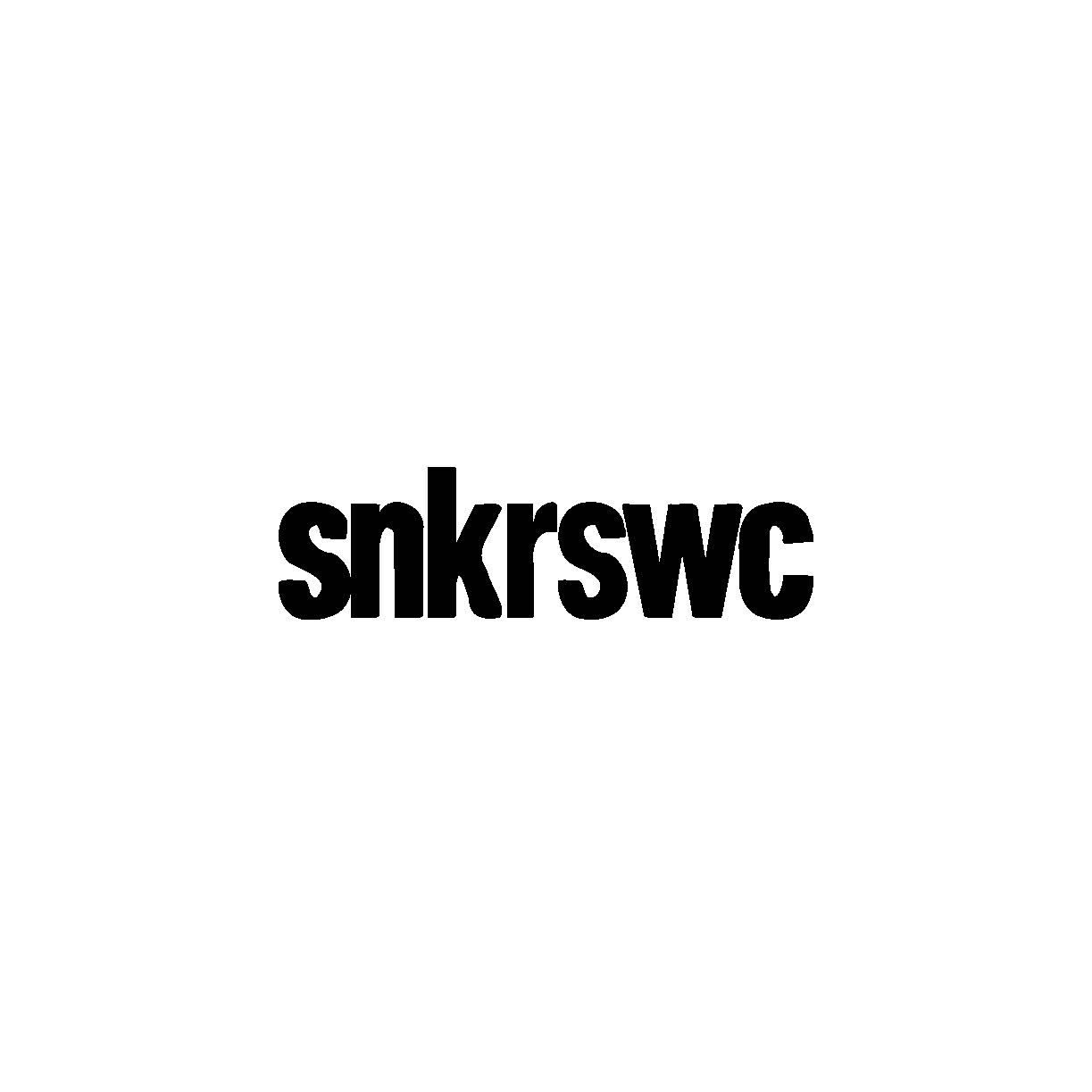 Official SNKRSWC Logo - Premium Sneaker Retailer