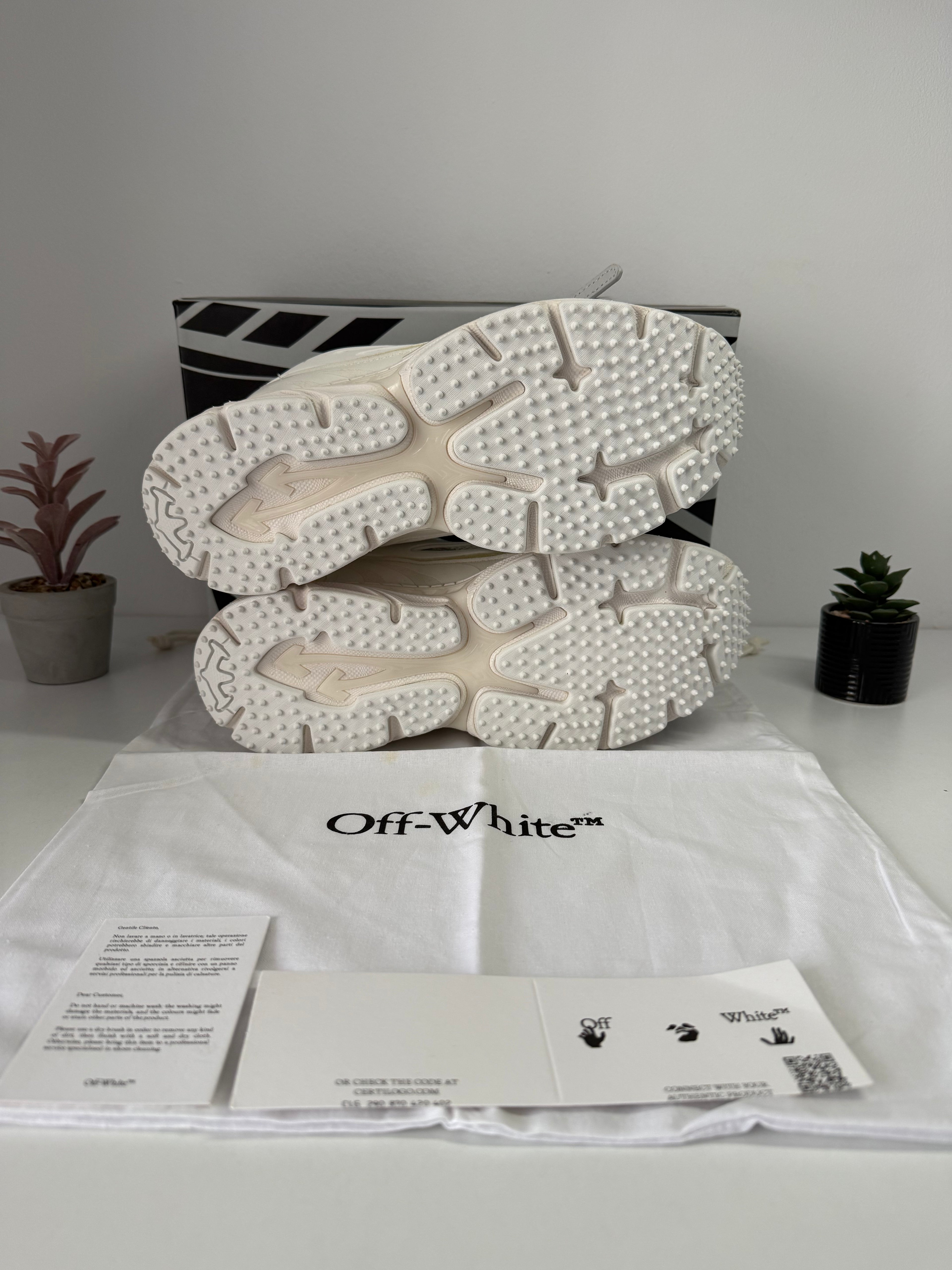 Off-White Be Right Back White