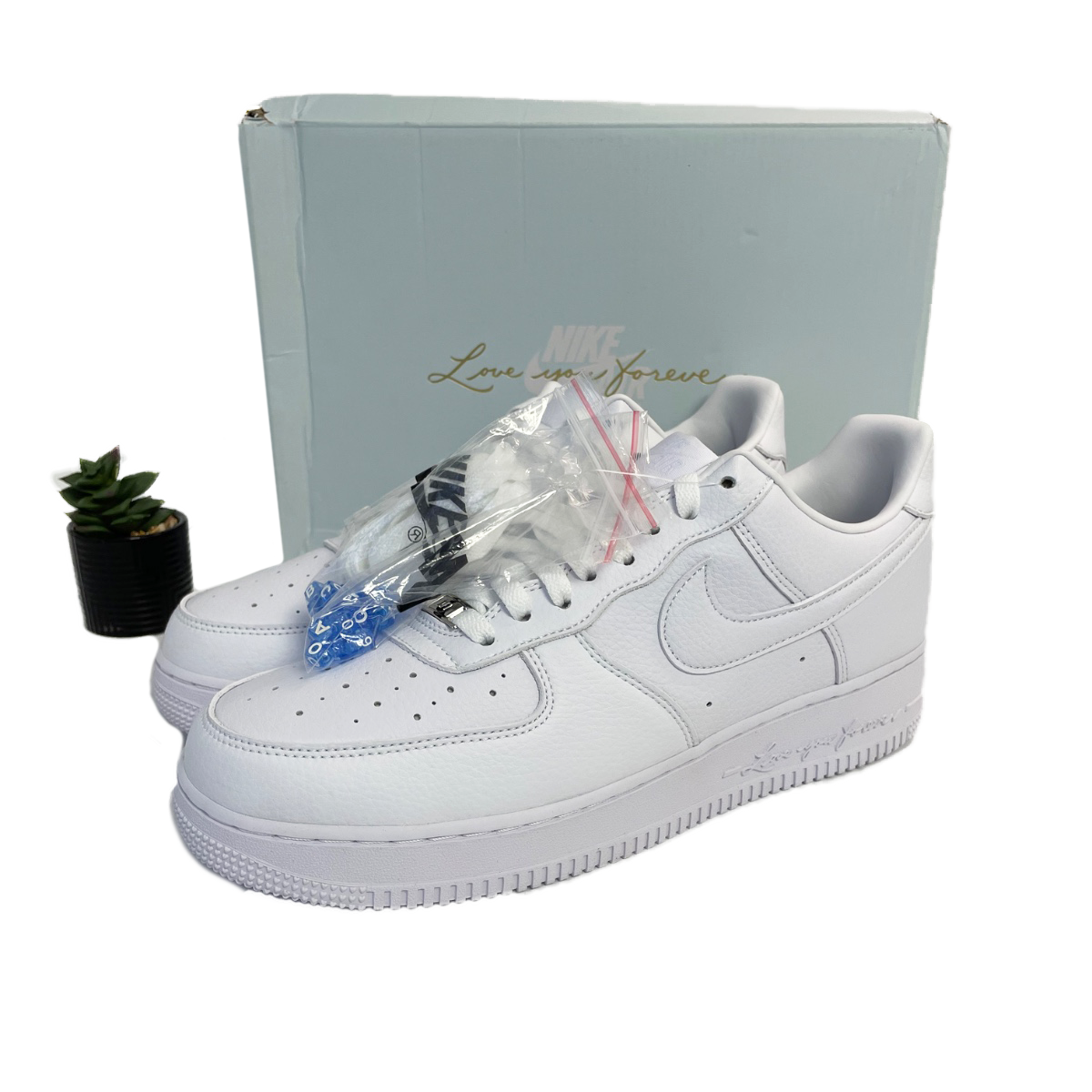 Air Force Nocta Sneakers in White - Luxury Streetwear Footwear | SNKRSWC