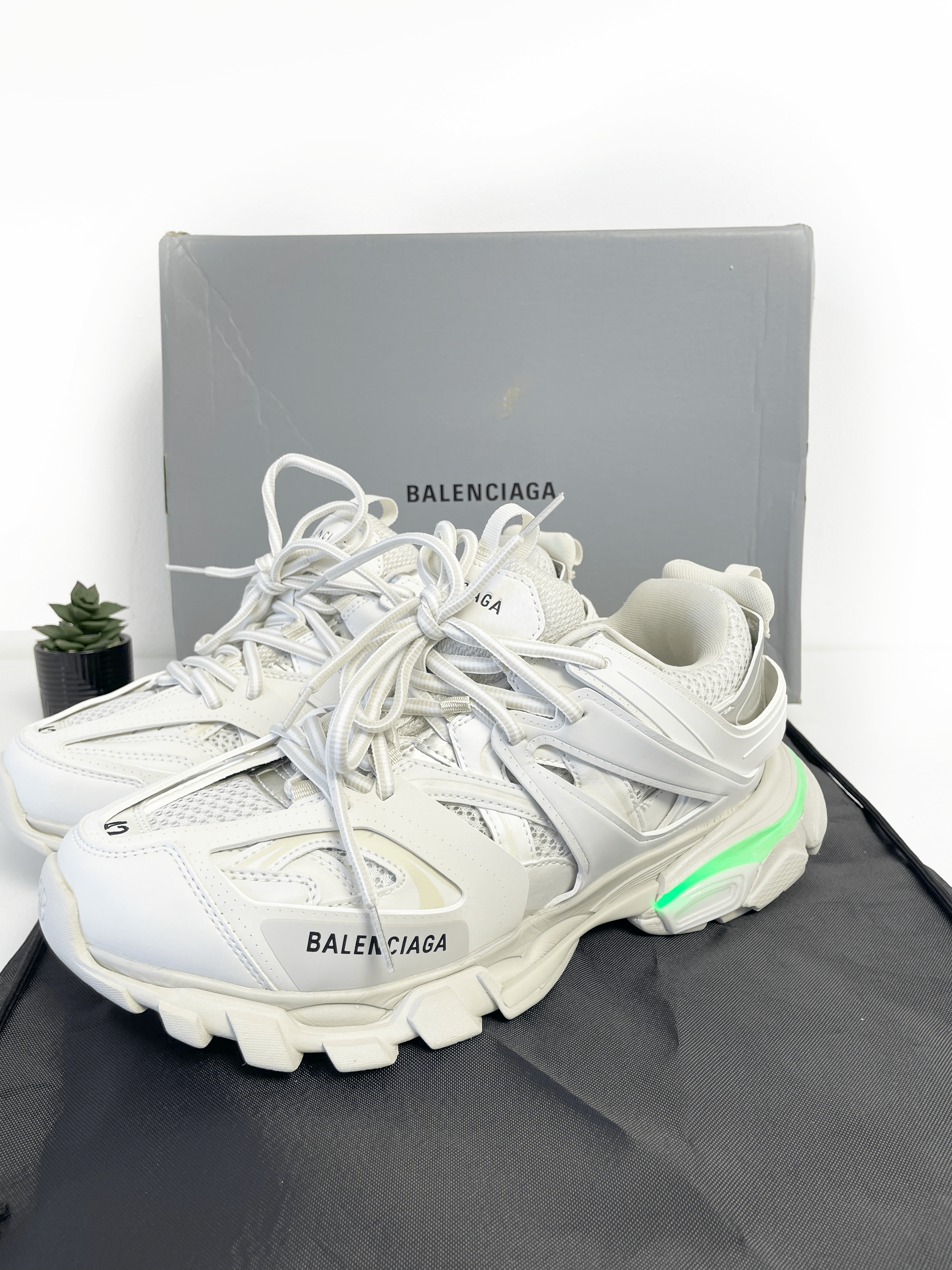 Balenciaga Track White Led